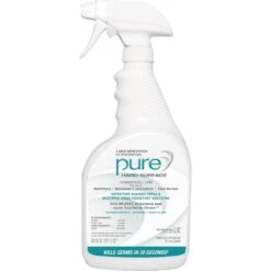 PURE® Hard Surface Disinfectant Sanitizer - 32 Oz. - 12/Case With 2 Spray Bottles