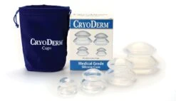 CryoDerm® Silicone Massage Cup Set, 4 Cup Set