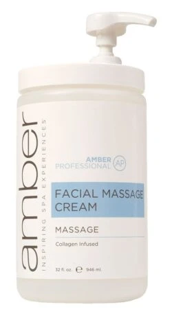 Amber Facial Massage Cream 32 Oz