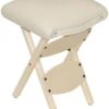 Custom Craftworks™ Solutions Wooden Folding Stool - Portable Massage Stool
