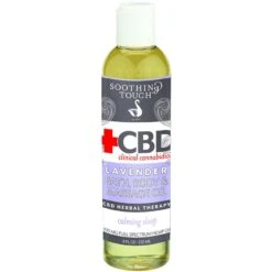 Soothing Touch® CBD Clinical Cannabidiol™ Bath, Body & Massage Oil - 8 Oz.