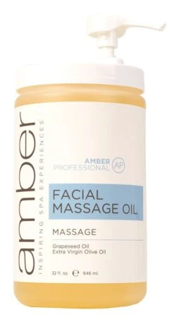 Amber Professional Facial Massage Oil 32 Oz
