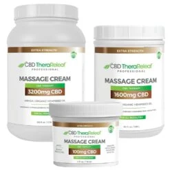 CBD TheraReleaf® Professional Massage Cream Extra Strength