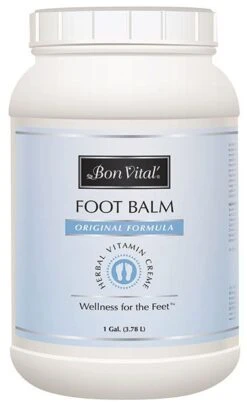 Bon Vital'® Foot Balm - Original Formula Herbal Vitamin Creme