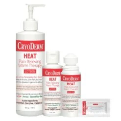 CryoDerm® Heat Pain Relieving Warming Lotions & Products