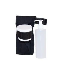 Hold All Bottle Holster With Massage Pump Bottle And Jar