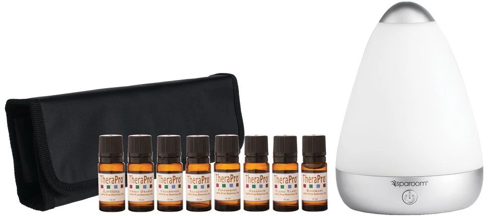 Diffusion Kit With Aromatherapy Mist Diffuser & TheraPro™ Essential Oils
