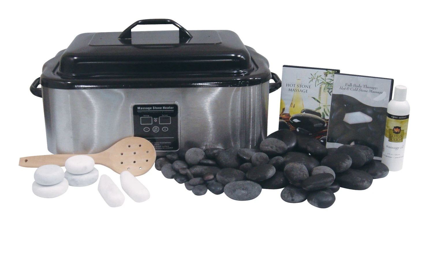 Signature Hot & Cold Stone Massage Set