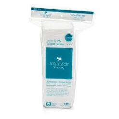 Intrinsics Large 4" X 4" Cotton 12-Ply Gauze - 200 Pack