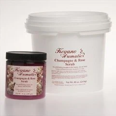 Keyano Champagne & Rose Scrub