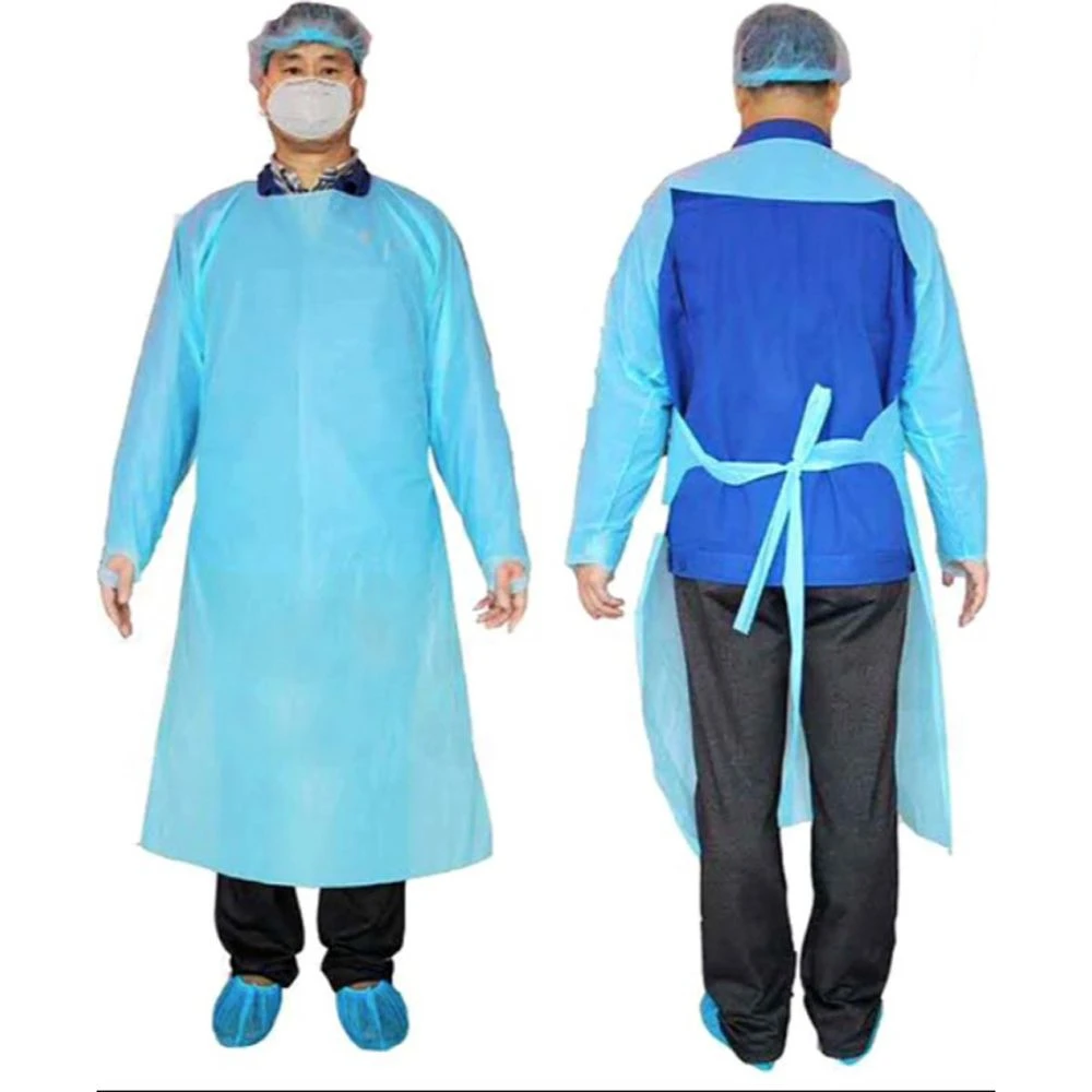 Disposable CPE Level 3 Isolation Gowns - 10 Pack