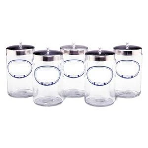 Unlabeled Sundry Jar - 7" Height, 4.25" Diameter