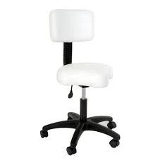 Silhouet-Tone® Contoured Air-Lift Stool With Backrest