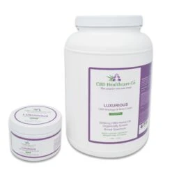 CBD Healthcare Company™ Luxurious CBD Massage & Body Cream - Up To 3200 Mg Of CBD