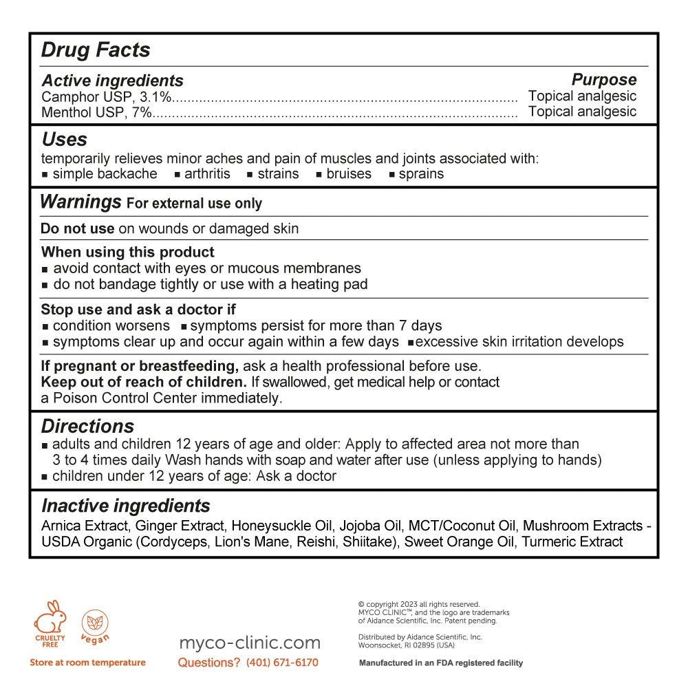 MYCO CLINIC™ Massage Oil Extra Strength - Image 3