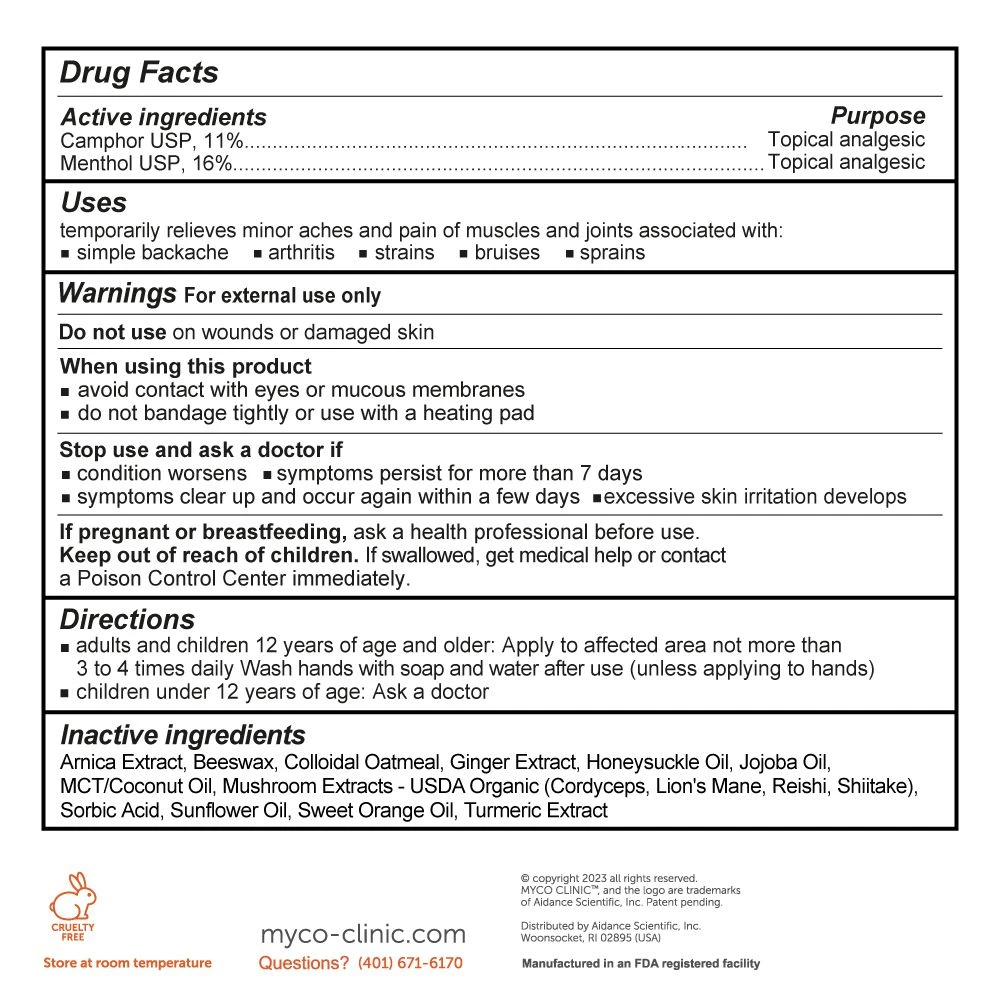 MYCO CLINIC™ Pain Relief Ointment Maximum Strength